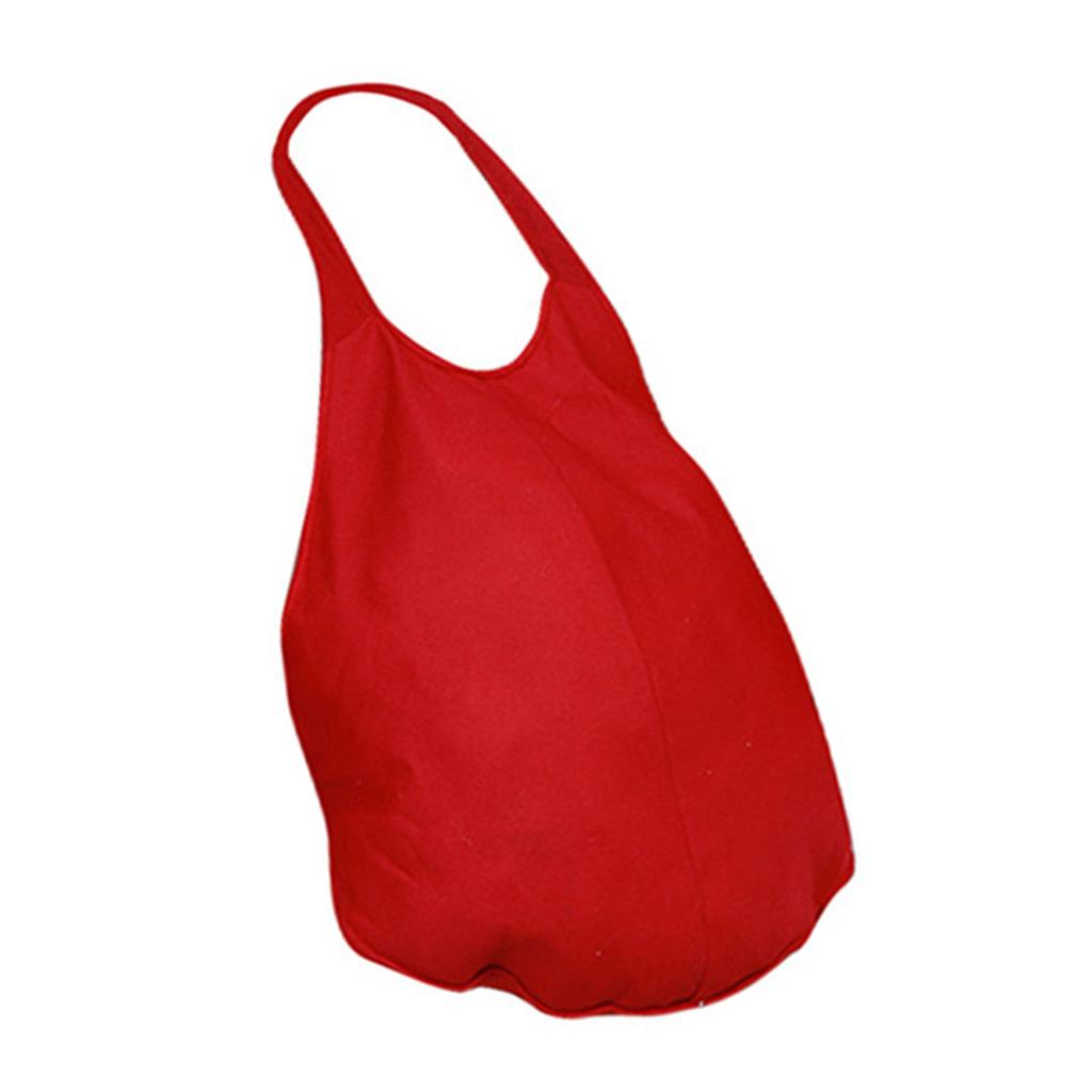 Weihnachten Falscher gepolsterter Bauch Weihnachtskostüm Verkleidungszubehör Partyzubehör Rot