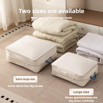Vacuum Compression Storage Bags - Dustproof Organizers for Quilts, Clothing & Down Jackets, Ideal for Seasonal,Travel & Home Use