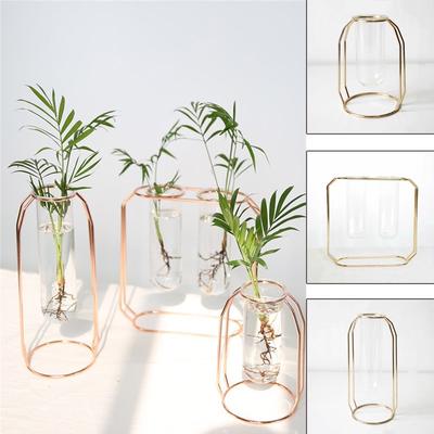 Gl Plant Pot Hanging Vase Metal Stand Flower Gl Plant Pot Hanging Vase