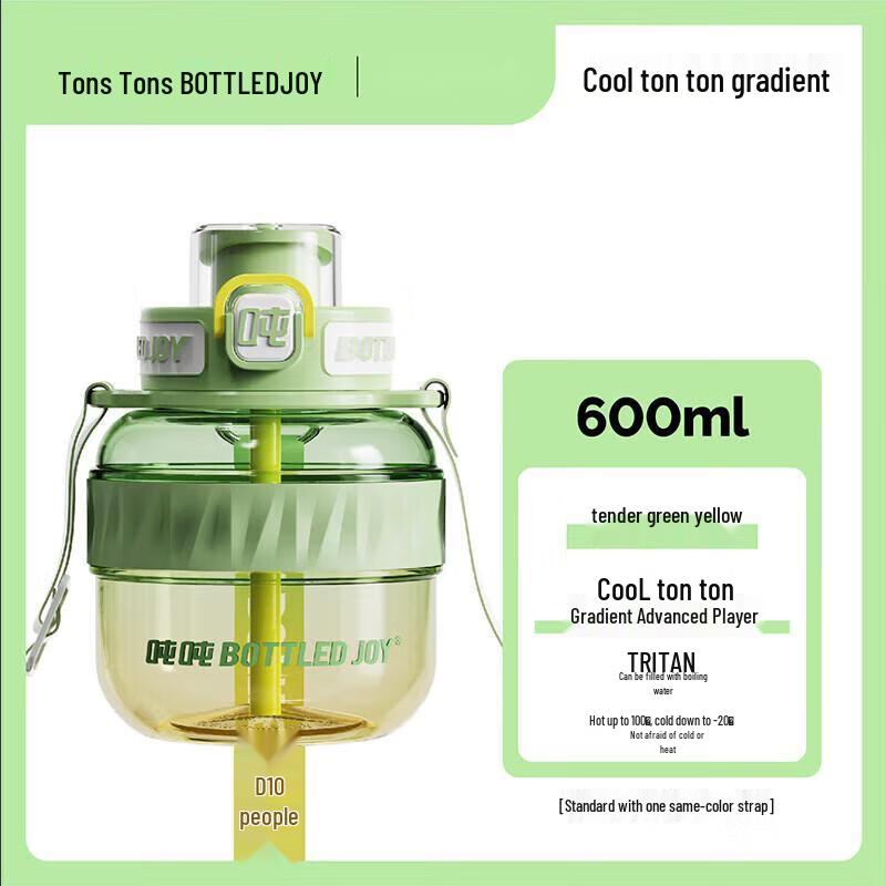 

Toontoon Cool Gradient Sports Water Bottle 0.6L