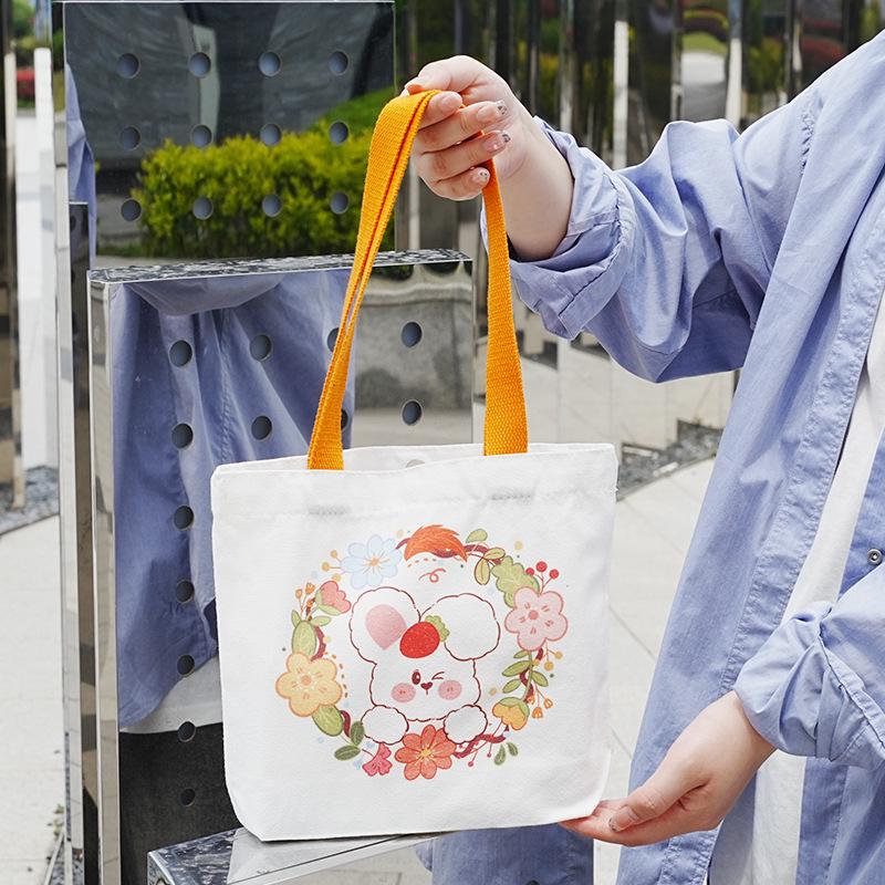 Custom Logo Canvas Handbag - Year of the Horse Annual Meeting Gift for Customers