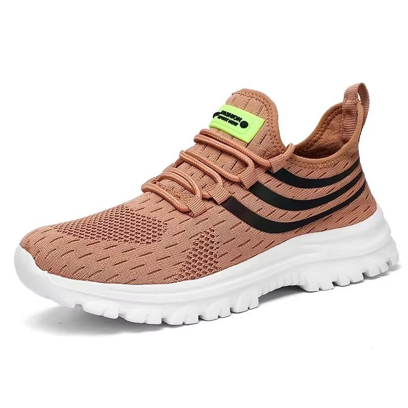 Women'S Sports Shoes Casual Lightweight Outdoor Comfortable Walking Shoes Fashionable Trendy Jogging Tennis Lace Up Flat Shoes