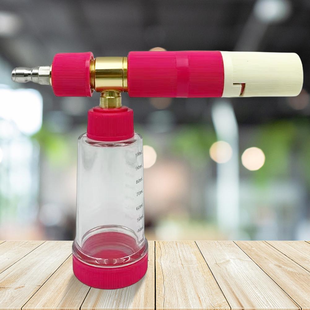 100/35ml Foam Lance Snow Sprayer Pot High Pressure Car Washer Gun Soap Foamer Wash Watering Sprinkler for Car Home Cleaning Tool