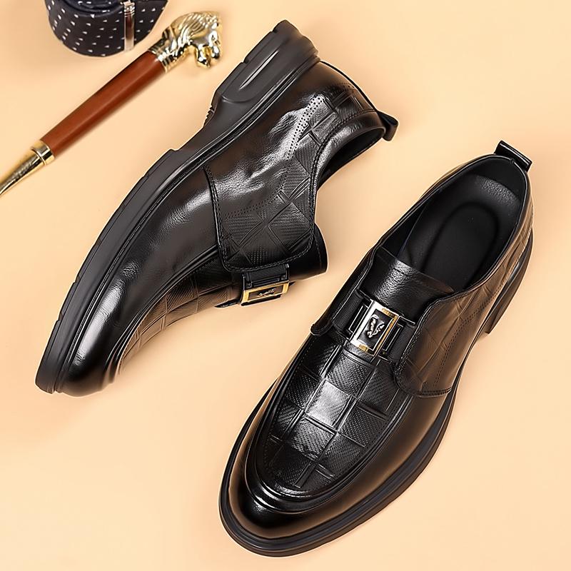 New Handmade Leather Casual Men Shoes Design Sneakers Man Breathable Leather Shoes Men Outdoor Sneakers