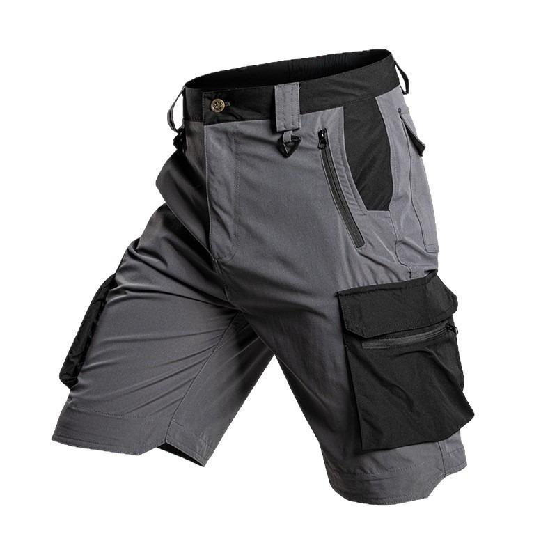 Herren taktische Cargoshorts Schnelltrocknend Leicht Mehrere Taschen Militärstil zum Wandern Angeln Camping Arbeit Sommer Outdoor