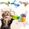 Simulation Bird Cat Toys Cats Interactive Cat Toy Realistic Bird Sound Cat Toy Plush Cat Toy Catnip Cat Toy for Cats Kitten Toy