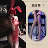 New sex underwear sexy water drop hollow disc buckle pendant lace high waist split fork antique cheongsam uniform