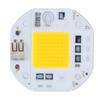 AC220V 50W Integrierter Chip Lichtquelle Hohe Helligkeit COB Perle Strahler Glühbirne Warmweiß