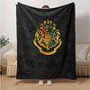 Hogwarts Crest T-Shirt - Officially Licensed MerchandisePrint Blanket, Soft Blanket For Sofa Office Bed And Travelling Daughter Birthday Gif