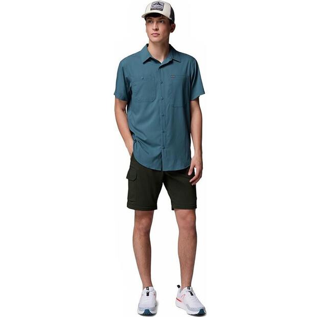 Брюки Columbia Ridge Utility Convertible Pant greenscape 366 зеленый/серый