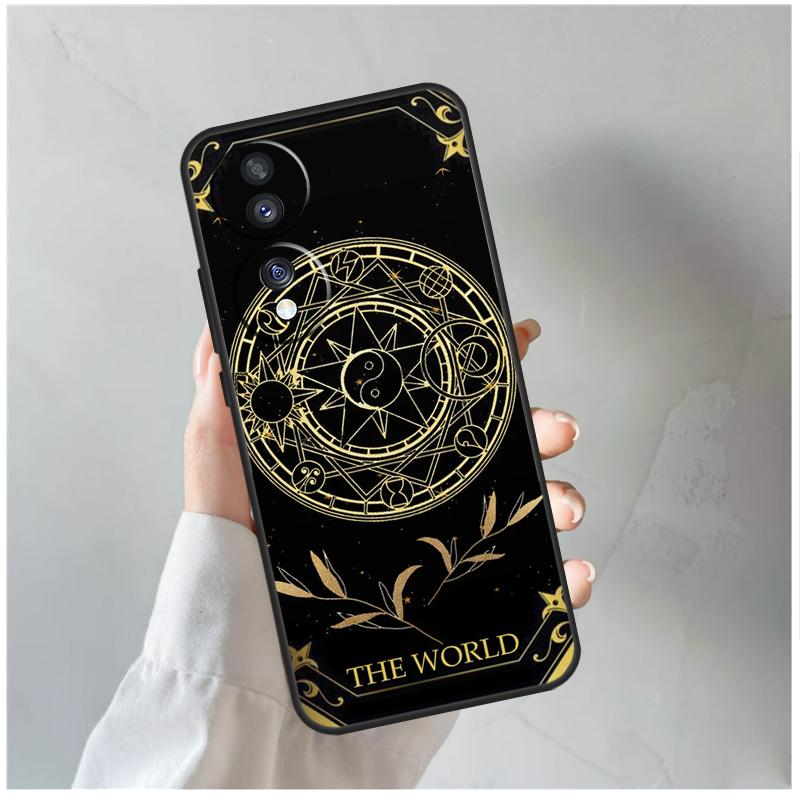 Astrology Tarot Cards Phone Case For Honor X8b X9b X8 X9 X6a X7a X8a X9a Honor Magic 6 Pro 5 Lite 50 70 90 Cover