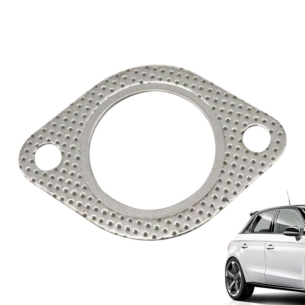 Exhaust Pipe Flange Gasket, Fluid Gasket for Muffler, 2 Volt Stainless Steel High Temperature