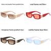 Lunettes de soleil carrées rétro pour femmes avec protection UV400 pour sorties mode et fêtes