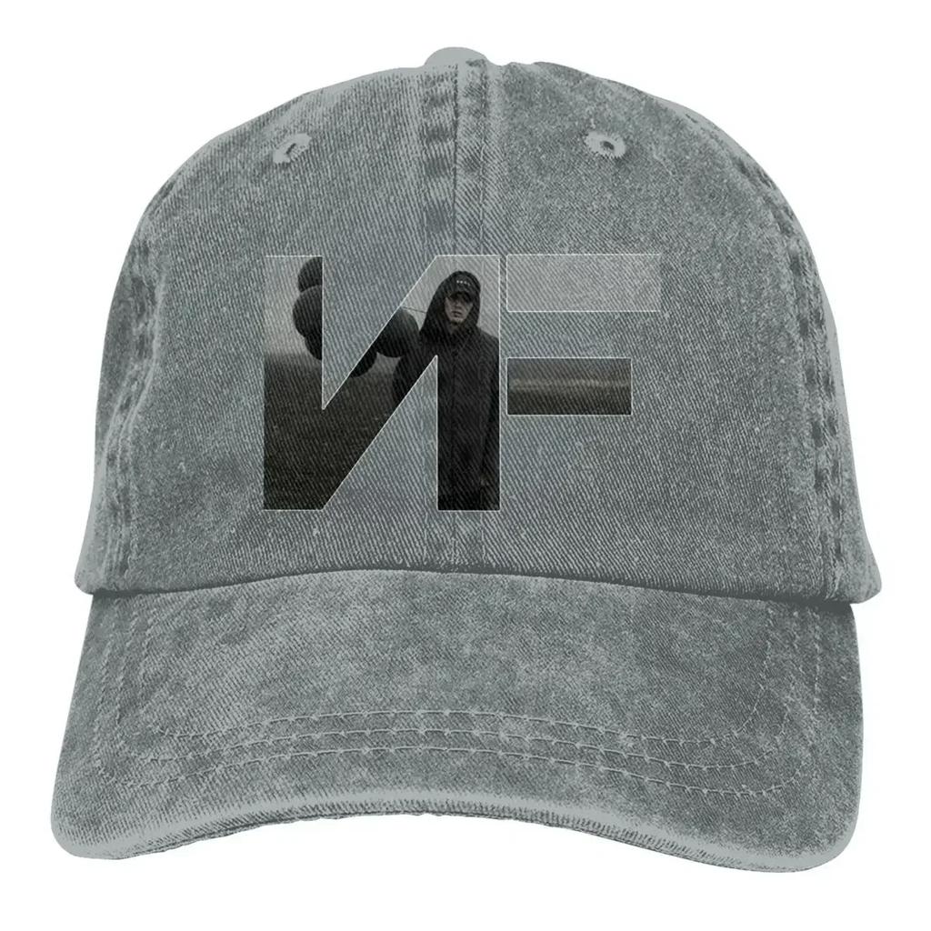 NF Rapper Logo Trucker Hats Merchandise Vintage Distressed Cotton Hope Album Tour 2024 Baseball Cap For Unisex Adjustable