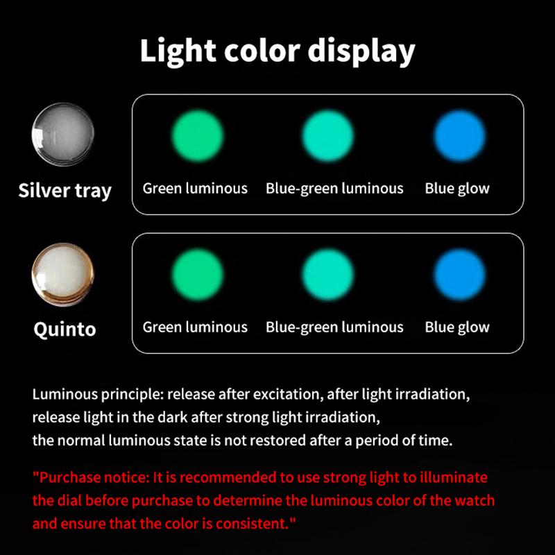 Białe Koraliki Niebiesko-Zielony Luminous Pip Wkładka Bezel Zegarka 12 O'Clock Lume Perła Dot Mod Części Zamienne Akcesoria
