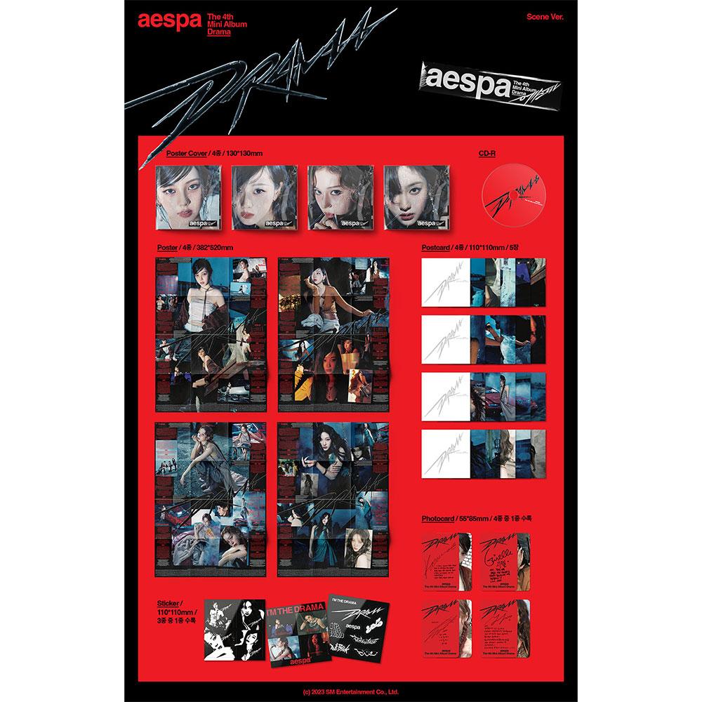 aespa 4th Mini Album - DRAMA (Scene Ver.)