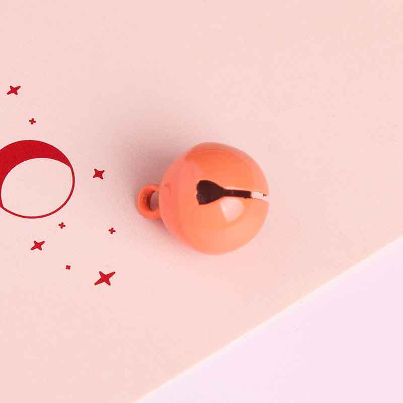 Colorful 14mm Metal Bell Keychains and Christmas Tree Decorations