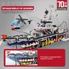 Military Building Blocks Set Mechanical Warship Construction Airplane Battleship Model Toys for Kids Christmas Birthday Gift