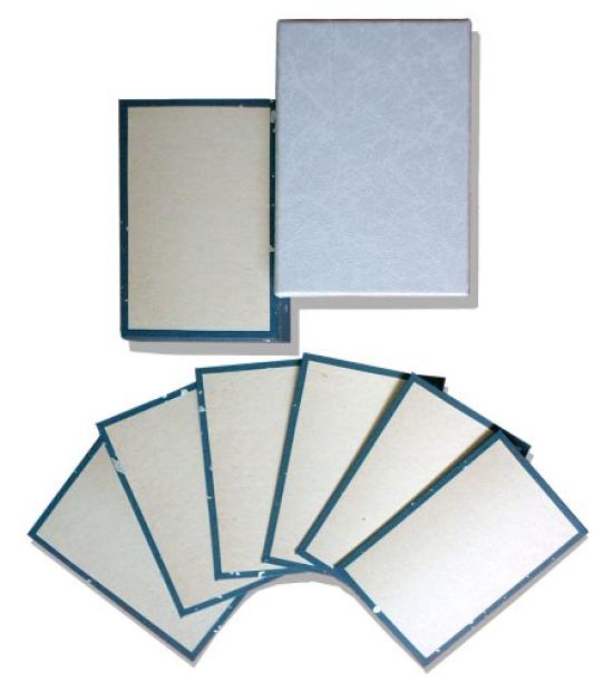 

Plain Karuta with backing 50 packs (white cards) белый