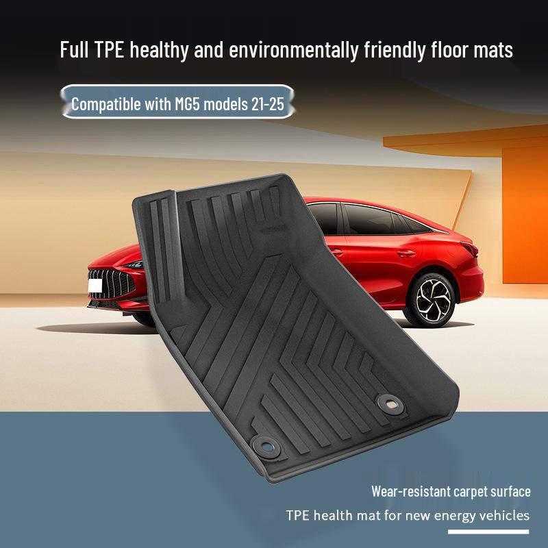 MG5 (2021-2025) Dirt-Resistant Waterproof TPE Floor Mats & Custom Trunk Mats