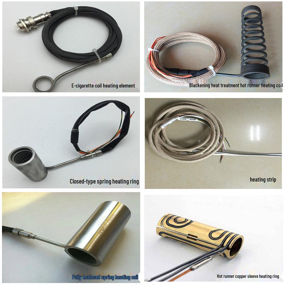 Stainless Steel 220V Hot Nozzle Heater Coil with Thermostat for Injection Molding.