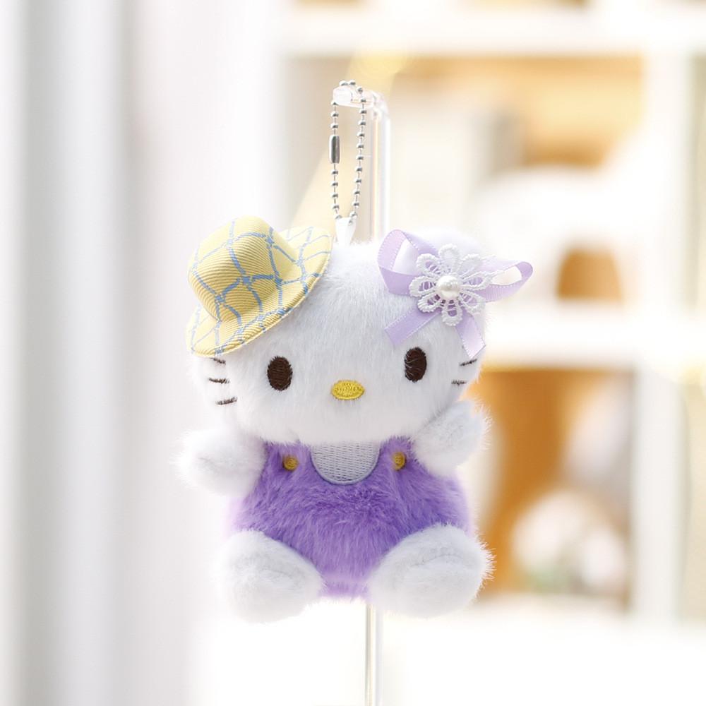 Hello Kitty Plush Toy Cartoon Stuffed Animal For Girls Bag Pendant Decor