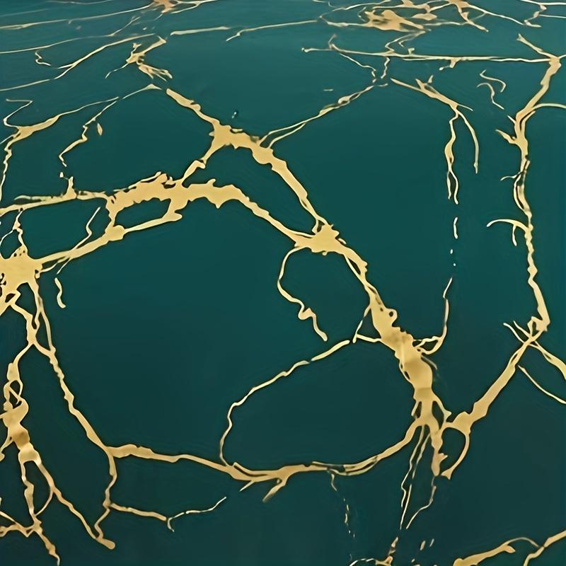 Set copripiumino di lusso alla moda, set di biancheria da letto con stampa in marmo bronzante, morbido e confortevole, per camera da letto, camera degli ospiti