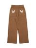 BBC EARTH W Teddy Ribbed Knit Pants_Brown