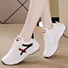 Lightweight soft-soled women's shoes autumn and winter new sports and leisure shoes women's breathable versatile shoes leather white shoes