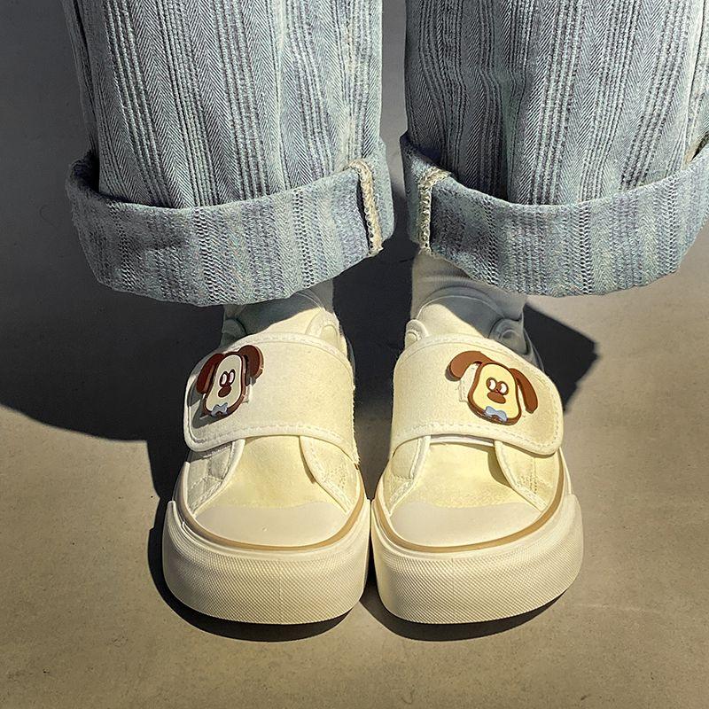

Woman Footwear Spring Autumn Slip on Kawaii Canvas Shoes for Women Cute Summer Classic Jorts Wholesale Kpop Korean Style To Wear 40