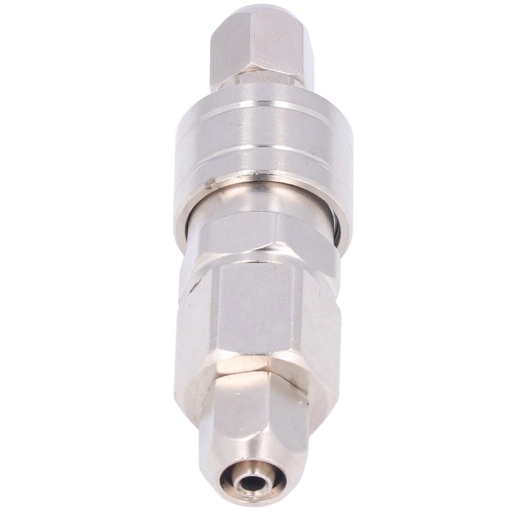 Air Coupler Nickel Plated Stainless Steel Self Locking Quick Connect Pneumatic Hose Fittings(8mm