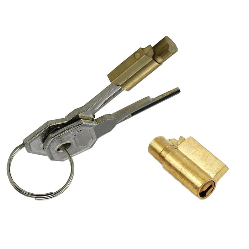 Nerezová ocel Stealth Lock Pomůcka pro mužskou cudnost s katétrem, klec na penis, zámek na penis, erekční kroužek, pás cudnosti S045-BFT