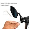 360 Degree Adjustable Rotatable Handlebar Mounted Mirror Handlebar Bicycles Mirror, Bicycles Cycling Rear View Mirror