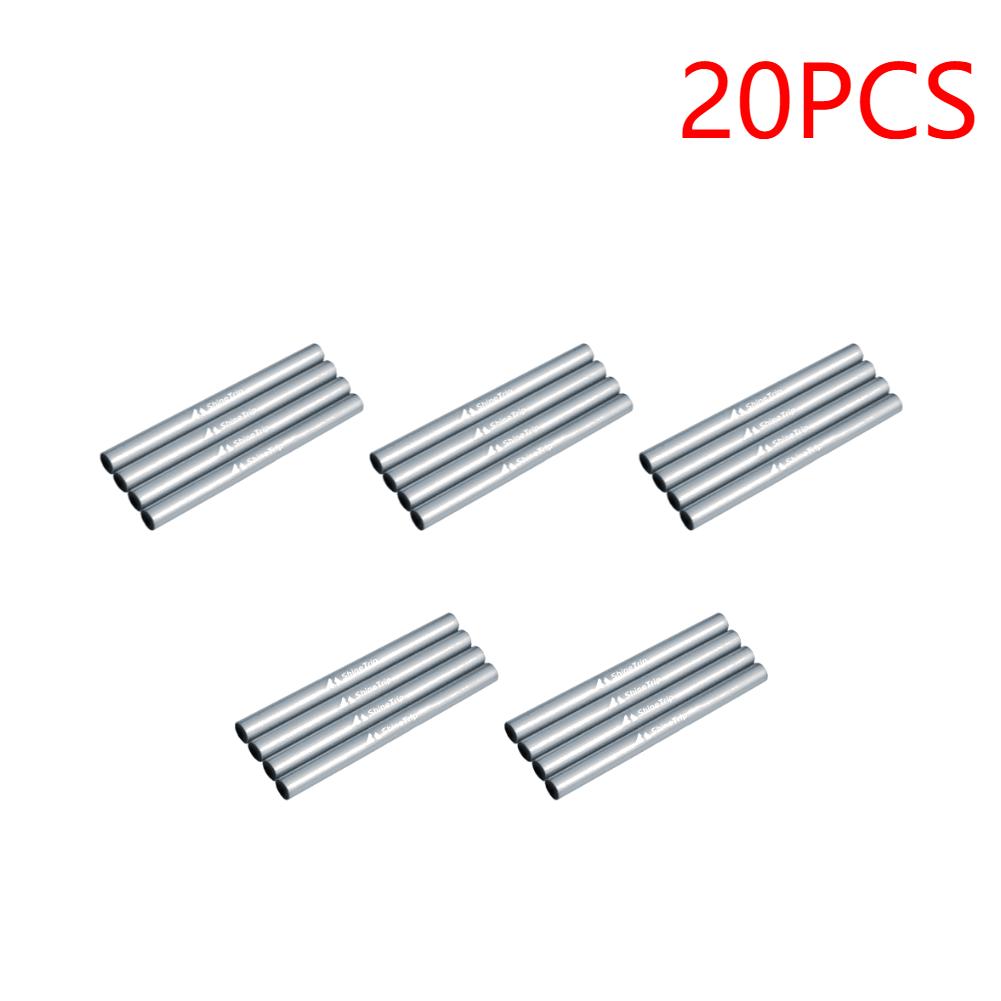 8-40PCS Tent Tube Aluminum Alloy Tent Emergency Tube Lengthen 13cm Lightweight Repair for Hiking Awning Kit Tent Accessories