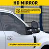 Mirror Glass Lower For 2017- Ford F-250 Super Duty Passenger Right Side RH V