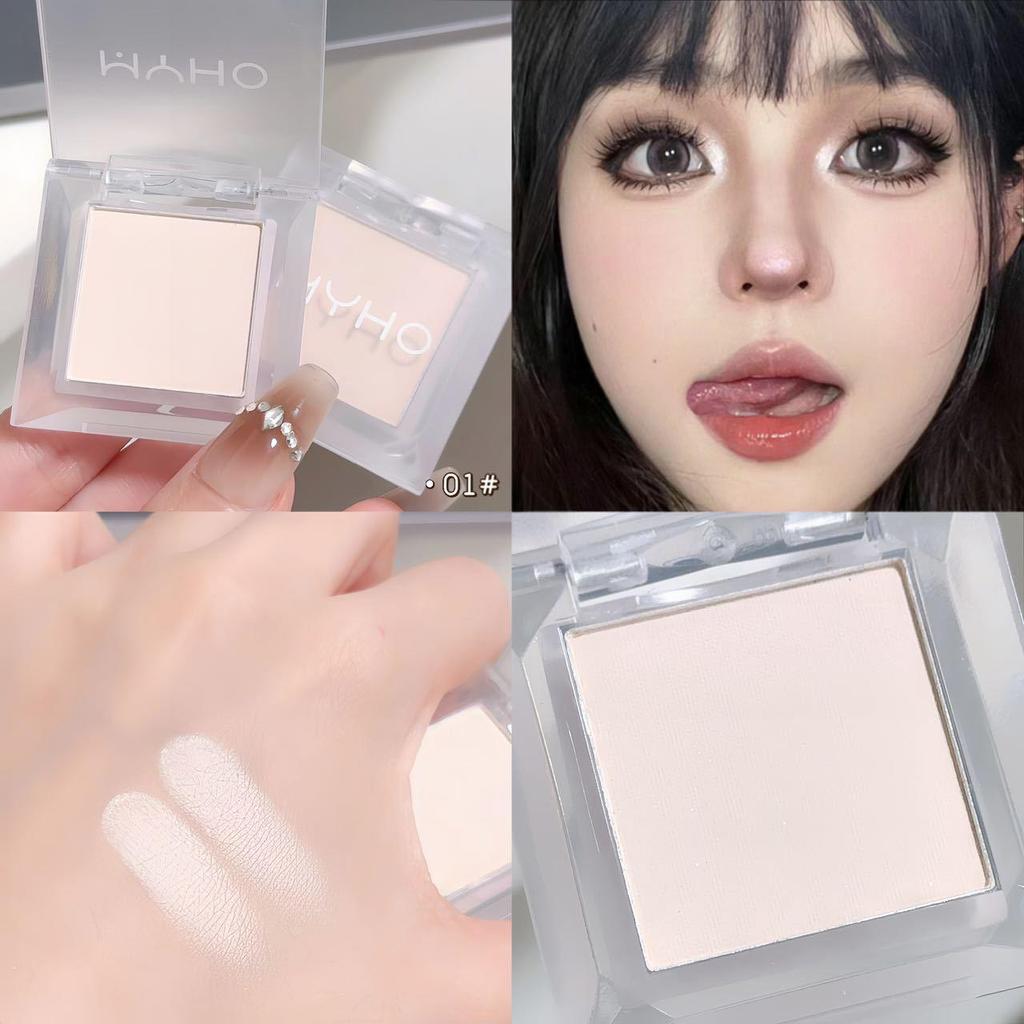 Monochrome Matte Highlighter: Enhance Facial Contours, Brighten Tear Troughs and Nasolabial Folds, Long-lasting for Women