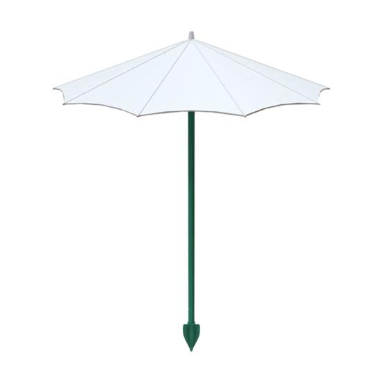 Litet Utomhusparasoll 10 Tum Diameter Växtparaply, UV-skyddande Skugga, Mini Ger Skugga Glasfiber Trädgårdsparaply till ?Försvara växter från