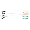 4PCS Wireless Fish Bite Indicator Arm Night Fishing Alarm Set for European Carp Fishing Counterweight Rocker ABS Stainless Steel