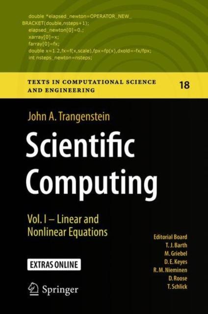 Bok Scientific Computing : Vol. I - Linear and Nonlinear Equations : 18