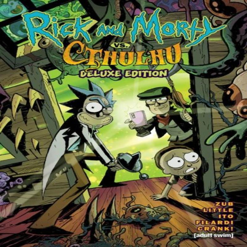 Rick and Morty Vs. Cthulhu Deluxe Edition by Jim Zub Hardback Book 9781637156483