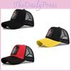 European And American Clown Print Baseball Cap Embroidered Duck Tongue Cap Mesh Cap Batman Personalized Print Sun Hat