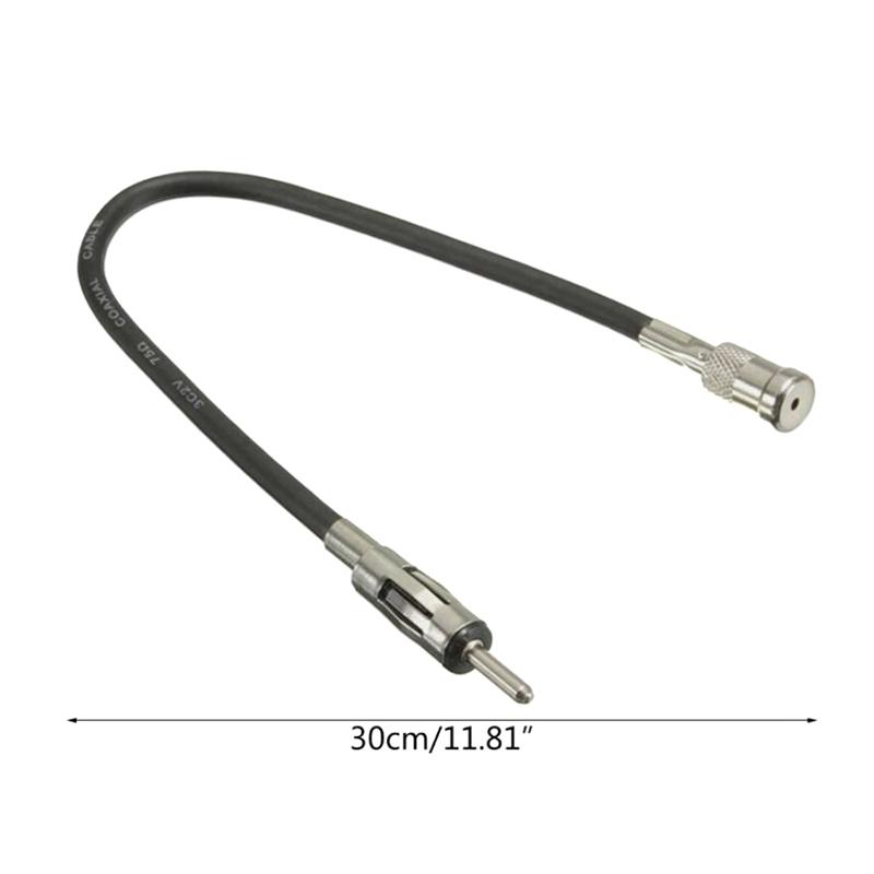 Cable Adapter Iso Female To Din Male Car Radio Stereo Aerial Antenna Car Aerial Antenna Adaptor Cable