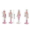 Nutcrackers Festive Christmas Home Decor Wood Walnut Cracker Soldier Puppet