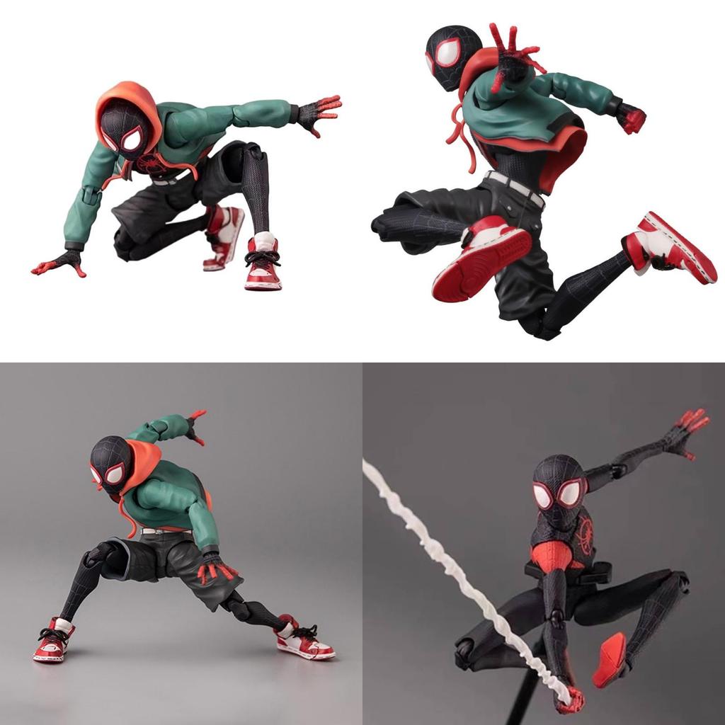 Marvel Shf Spider-man Paralelní vesmír 2 Miles PVC Akční figurka Model Velkoobchod/Dropshipping
