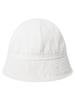 KIRSH Cherry Stitch Drop Bucket Hat [White]