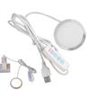 Dimmable Under Cabinet Lights Round 5V LED Ultra-thin USB 3D Printer Light 3D Printer Lamp 60mm Ultra-thin For RV Furnitures