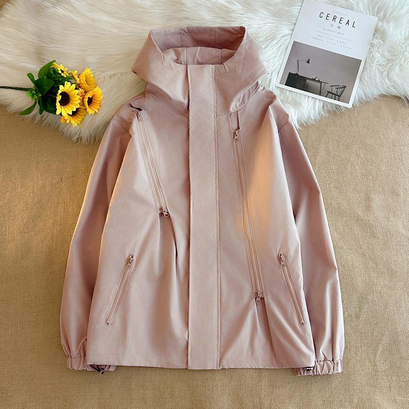 Mäntel Herrenjacken Frühling und Herbst Trendy Casual Fashion Jugend Kapuzen Outdoor Sportjacken Herrenbekleidung