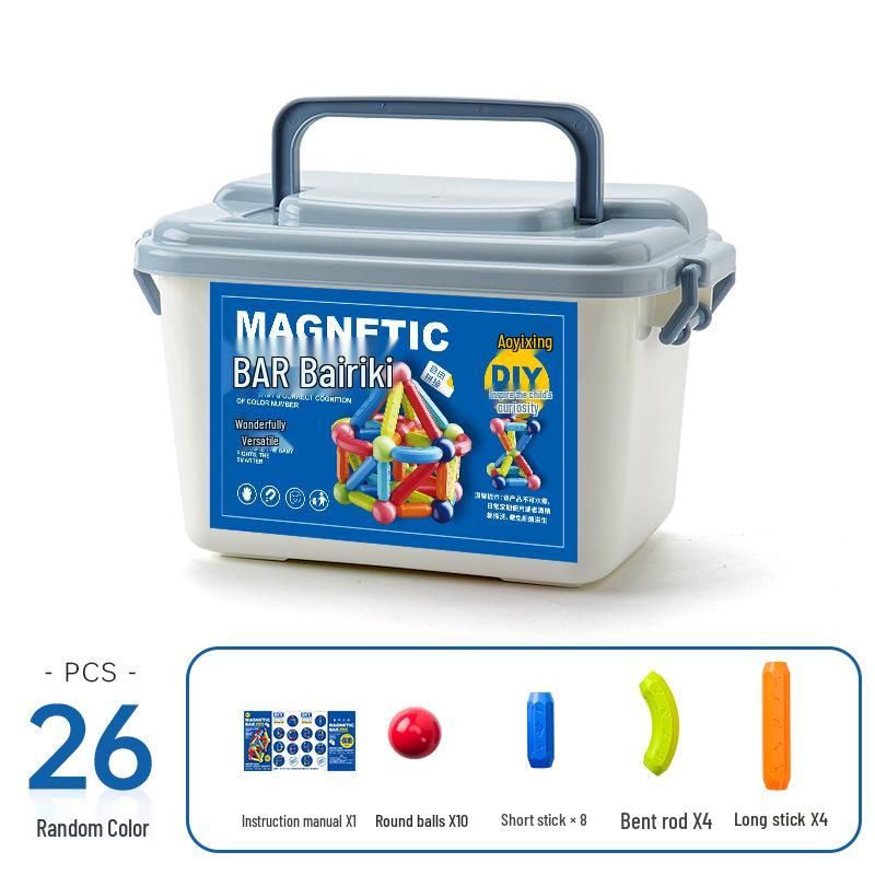 Children s Magnetic Stick Set: Creative DIY Educational Building Blocks