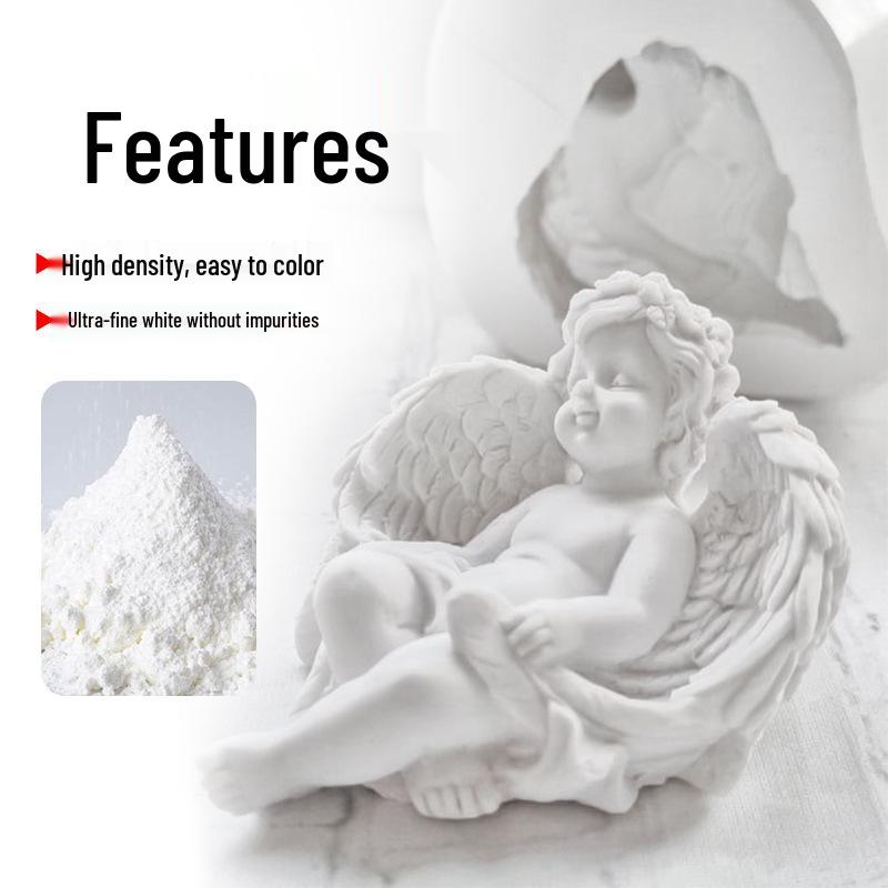 DIY High-Hardness Gypsum Powder for Creative Aromatherapy Dolls