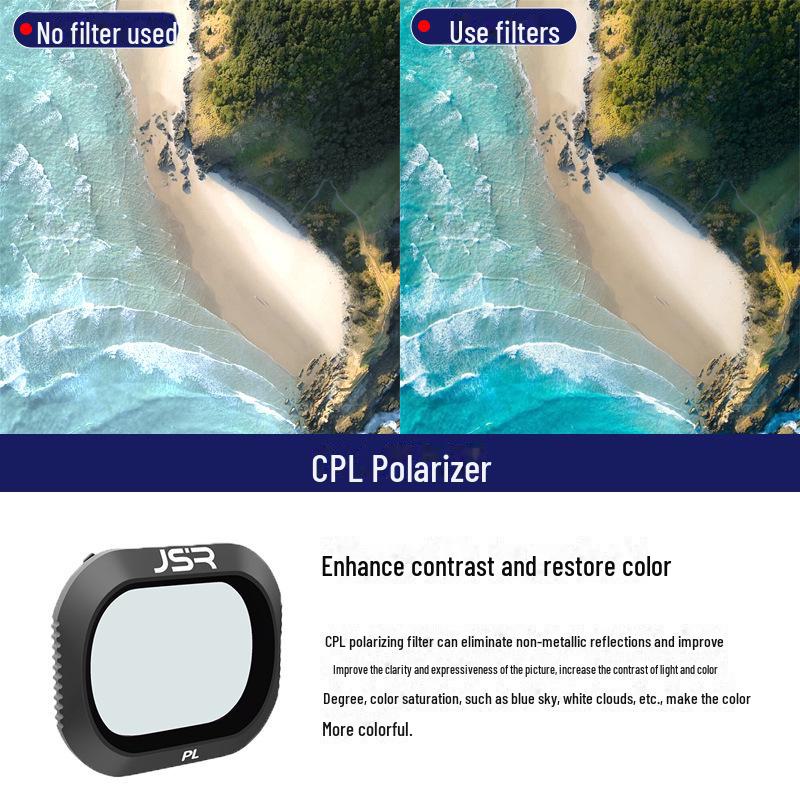 

Фільтри ND/CPL/UV для DJI Mavic 2 - з багатошаровим покриттям